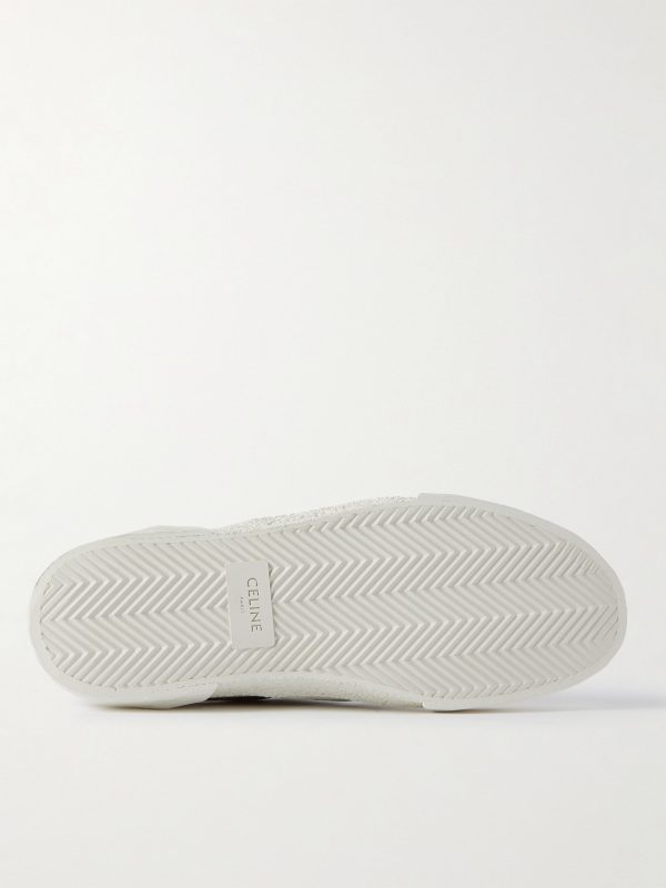 Printed Canvas Slip-On Sneakers - E1 Printed Canvas Slip-On Sneakers - E1