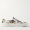 Printed Canvas Slip-On Sneakers Printed Canvas Slip-On Sneakers