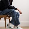 CR-01 Suede-Trimmed Leather and Mesh Sneakers - OU CR-01 Suede-Trimmed Leather and Mesh Sneakers - OU