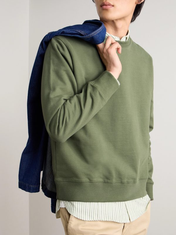 Cotton-Blend Jersey Sweatshirt - FR Cotton-Blend Jersey Sweatshirt - FR