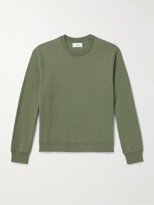 Cotton-Blend Jersey Sweatshirt