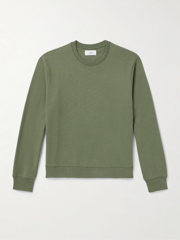 Cotton-Blend Jersey Sweatshirt Cotton-Blend Jersey Sweatshirt