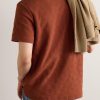 Jacquard-Knit Cotton Shirt - BK Jacquard-Knit Cotton Shirt - BK
