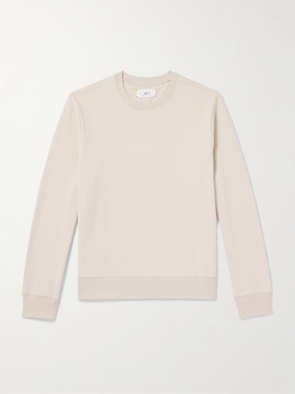 Cotton-Blend Jersey Sweatshirt Cotton-Blend Jersey Sweatshirt