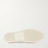 Cambridge Leather-Trimmed Suede Sneakers - E1