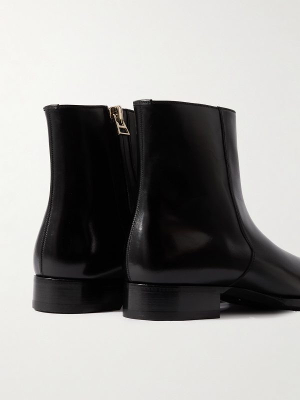 Elkan Leather Chelsea Boots - BK
