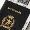 Passport Logo-Debossed Leather Bifold Wallet - CU