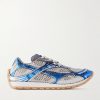 Orbit Metallic Rubber and Mesh Sneakers Orbit Metallic Rubber and Mesh Sneakers