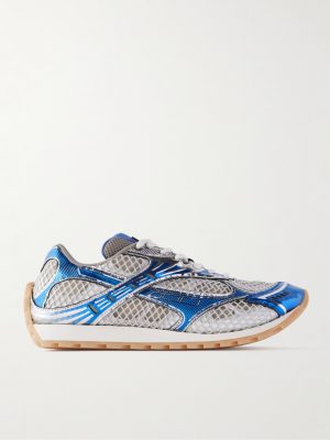 Orbit Metallic Rubber and Mesh Sneakers Orbit Metallic Rubber and Mesh Sneakers