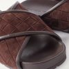 Tarik Intrecciato Suede Sandals - CU