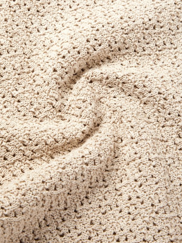 Crocheted Cotton T-Shirt - CU Crocheted Cotton T-Shirt - CU