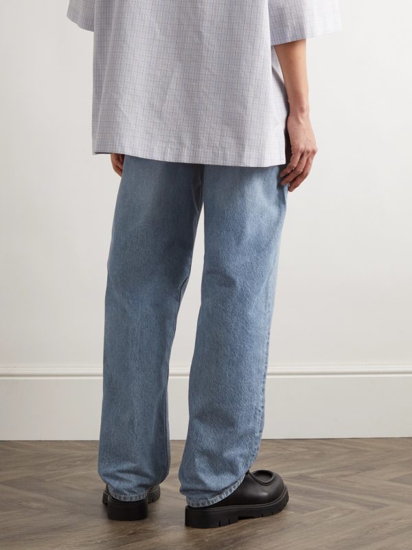 Vintage Straight-Leg Jeans - BK Vintage Straight-Leg Jeans - BK