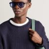 Aviator-Style Tortoiseshell Acetate Sunglasses - OU Aviator-Style Tortoiseshell Acetate Sunglasses - OU