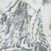 Tat Printed Distressed Cotton-Jersey Zip-Up Hoodie - E2