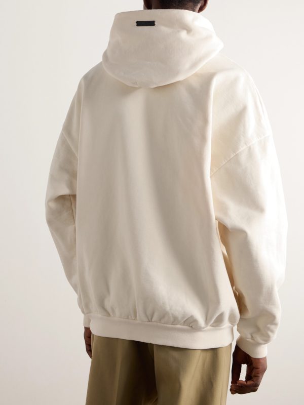 Logo-Appliquéd Cotton-Jersey Hoodie - BK Logo-Appliquéd Cotton-Jersey Hoodie - BK