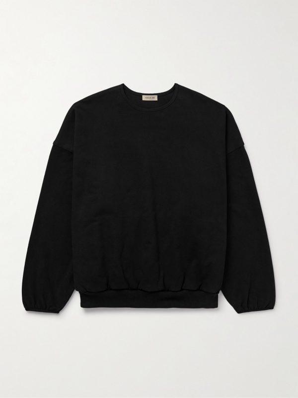 Logo-Appliquéd Cotton-Jersey Sweatshirt