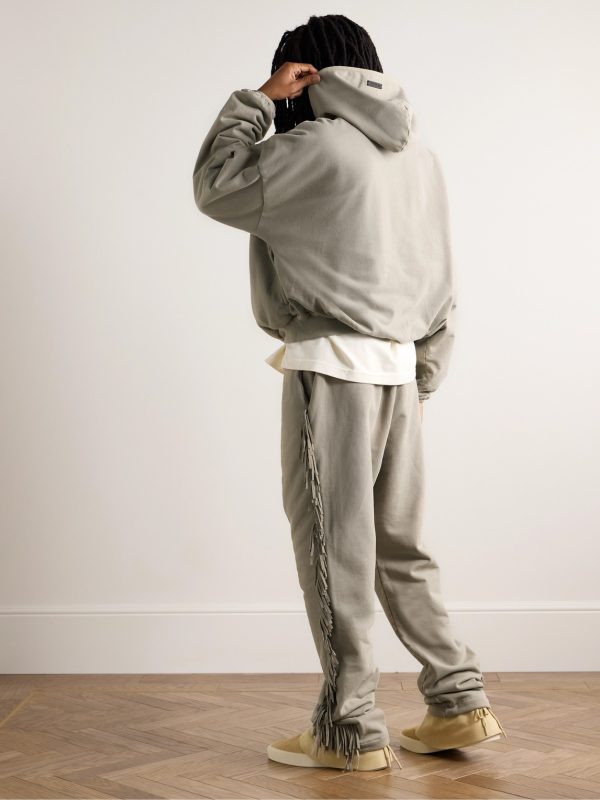 Logo-Appliquéd Cotton-Jersey Hoodie - OU Logo-Appliquéd Cotton-Jersey Hoodie - OU