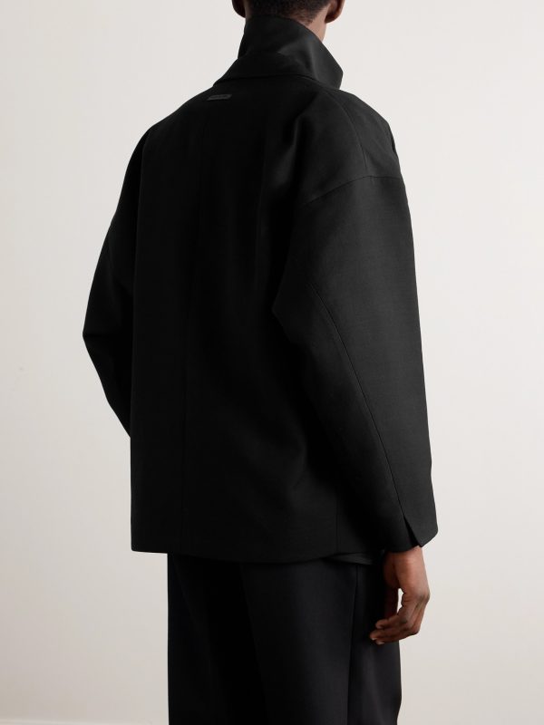 8th California Double-Faced Cotton and Wool-Blend Twill Blazer - BK