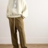 Intarsia-Knit Virgin Wool-Blend Bouclé Hoodie - OU Intarsia-Knit Virgin Wool-Blend Bouclé Hoodie - OU