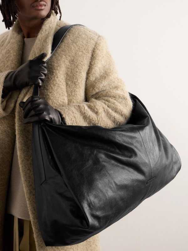 Moto Full-Grain Leather Tote Bag - OU Moto Full-Grain Leather Tote Bag - OU