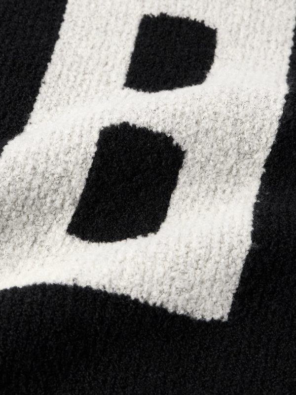 Intarsia-Knit Virgin Wool-Blend Bouclé Hoodie - CU Intarsia-Knit Virgin Wool-Blend Bouclé Hoodie - CU
