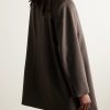 Eternal California Oversized Double-Breasted Wool Blazer - BK