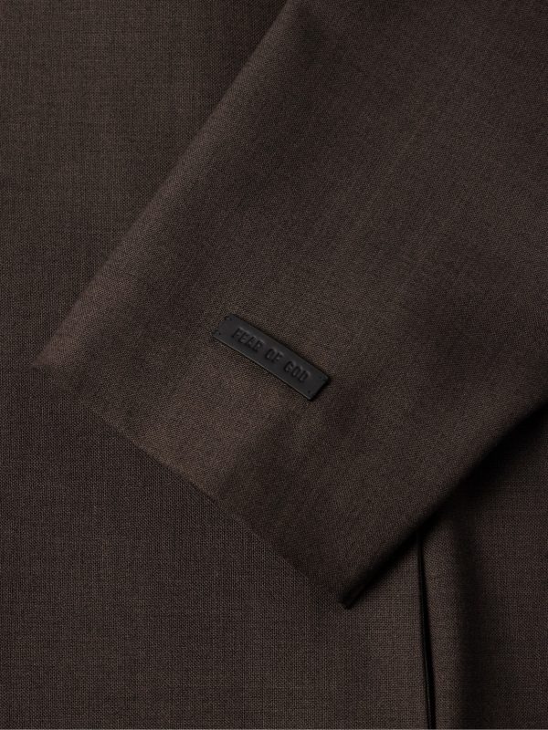 Eternal California Oversized Double-Breasted Wool Blazer - CU