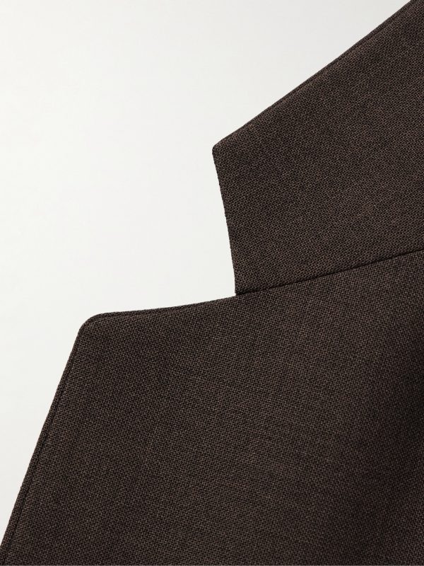 Eternal California Oversized Double-Breasted Wool Blazer - E1