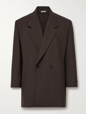Eternal California Oversized Double-Breasted Wool Blazer Eternal California Oversized Double-Breasted Wool Blazer