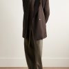 Eternal California Oversized Double-Breasted Wool Blazer - OU