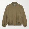 Virgin Wool Bomber Jacket Virgin Wool Bomber Jacket