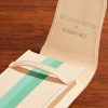 + laCalifornienne Striped Leather Watch Pouch - CU