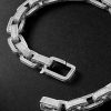 18-Karat White Gold Diamond Bracelet - BK