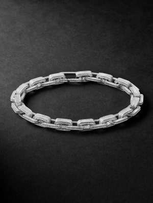 18-Karat White Gold Diamond Bracelet 18-Karat White Gold Diamond Bracelet