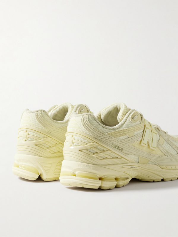 1906 Leather-Trimmed Mesh and Ripstop Sneakers - BK 1906 Leather-Trimmed Mesh and Ripstop Sneakers - BK