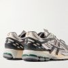 MiAsia 1906 Tech Explosion Metallic-Leather, Rubber and Mesh Sneakers - BK MiAsia 1906 Tech Explosion Metallic-Leather, Rubber and Mesh Sneakers - BK