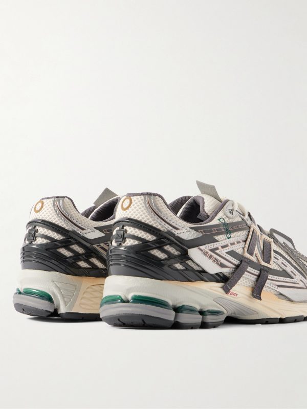 MiAsia 1906 Tech Explosion Metallic-Leather, Rubber and Mesh Sneakers - BK MiAsia 1906 Tech Explosion Metallic-Leather, Rubber and Mesh Sneakers - BK