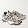 MiAsia 1906 Tech Explosion Metallic-Leather, Rubber and Mesh Sneakers - FR MiAsia 1906 Tech Explosion Metallic-Leather, Rubber and Mesh Sneakers - FR
