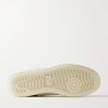 CT500 Leather-Trimmed Suede and Nubuck Sneakers - E1