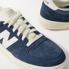CT500 Leather-Trimmed Suede and Nubuck Sneakers - CU CT500 Leather-Trimmed Suede and Nubuck Sneakers - CU
