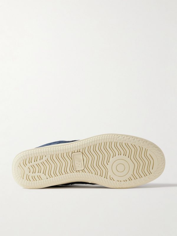 CT500 Leather-Trimmed Suede and Nubuck Sneakers - E1 CT500 Leather-Trimmed Suede and Nubuck Sneakers - E1
