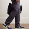 CT500 Leather-Trimmed Suede and Nubuck Sneakers - OU CT500 Leather-Trimmed Suede and Nubuck Sneakers - OU