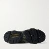 M1000 Embroidered Faux Leather and Mesh Sneakers - E1 M1000 Embroidered Faux Leather and Mesh Sneakers - E1