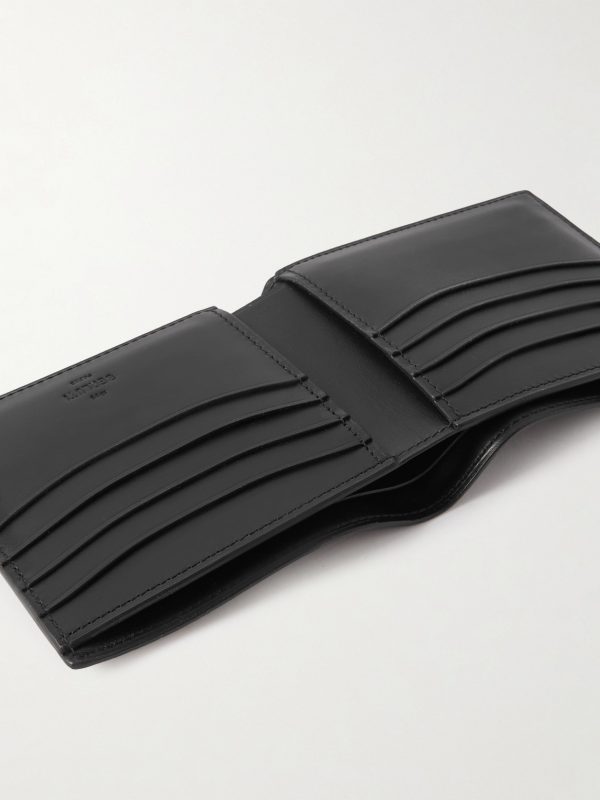Makore Scritto Venezia Leather Billfold Wallet - E1