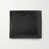 Makore Scritto Venezia Leather Billfold Wallet