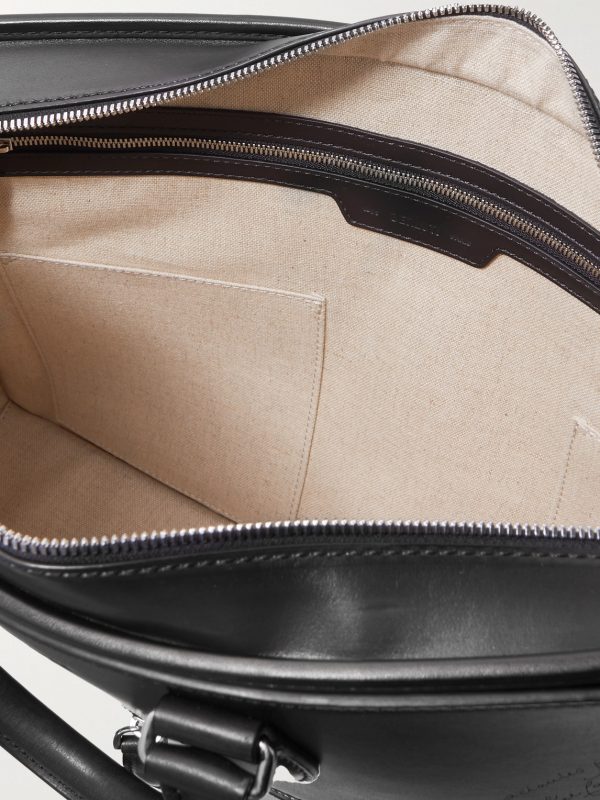 1 Jour Neo Scritto Venezia Leather Briefcase - E1 1 Jour Neo Scritto Venezia Leather Briefcase - E1