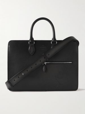 1 Jour Neo Scritto Venezia Leather Briefcase 1 Jour Neo Scritto Venezia Leather Briefcase