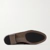 Soft Gathered Textured Leather Loafers - E1 Soft Gathered Textured Leather Loafers - E1