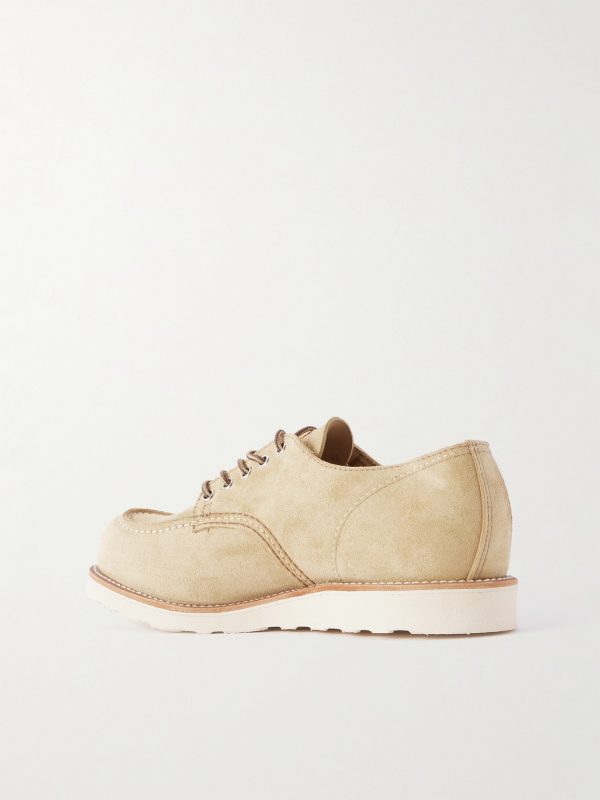 8079 Shop Moc Oxford Suede Derby Shoes - BK 8079 Shop Moc Oxford Suede Derby Shoes - BK