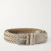 3.5 Braided Suede Belt 3.5 Braided Suede Belt
